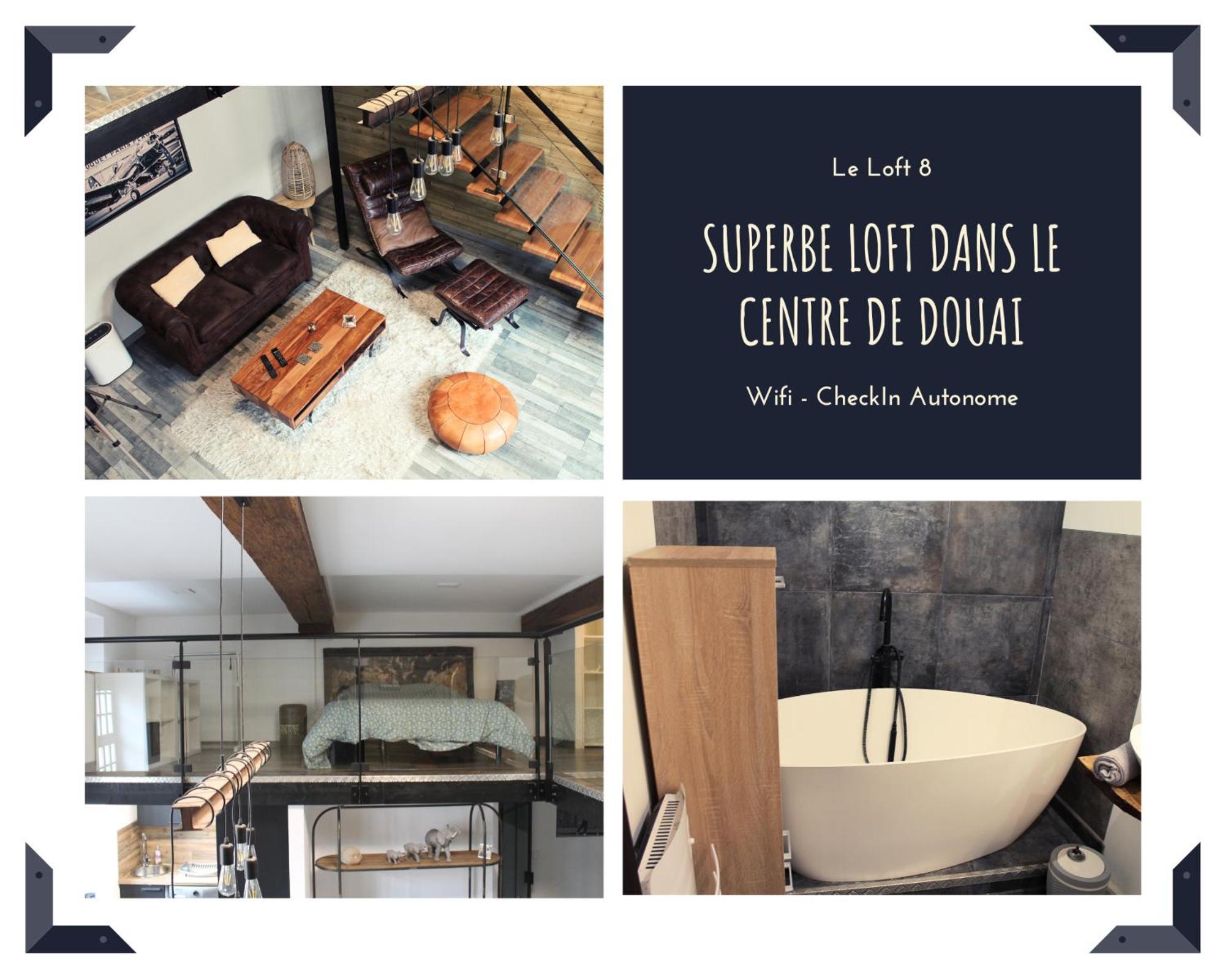 Loft 8 Daire Douai Dış mekan fotoğraf